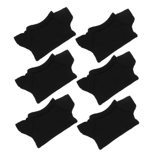 SHINEOFI 6 Stück Teiliges Schwarzes Bären T Shirt für Plüschtiere Weiche und Bequeme Kleidung für Gefüllte Bären für DIY Bärenmode und Accessoires von SHINEOFI