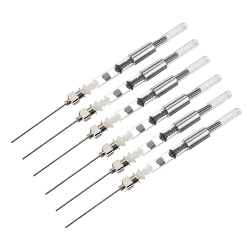 SHINEOFI 6 Stück Tintenfüller für Füllfederhalter Tintenabsorbierer und Refill Geräte für Studenten Einfache Handhabung Rostfrei Leicht zu Reinigen SHINEOFI 6 Stück Tintenfüller für Füllfederhalter Tintenabsorbierer und Refill Geräte für Studenten Einfache Handhabung Rostfrei Leicht zu Reinigen von SHINEOFI