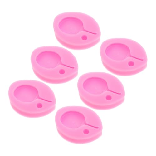 SHINEOFI 6 Stück Tischtennis Styling -formform Keksform Aus Silikon Silikonformen Für Die Kuchendekoration Cake-pop-formen Keksformen Silikon Fondantform Für Cupcakes Rosa Kieselgel SHINEOFI 6 Stück Tischtennis Styling -formform Keksform Aus Silikon Silikonformen Für Die Kuchendekoration Cake-pop-formen Keksformen Silikon Fondantform Für Cupcakes Rosa Kieselgel von SHINEOFI