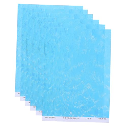 SHINEOFI 6 Stück Wasserwellen Sticker Realistische Wasseroberfläche Aufkleber für Miniatur Landschaften DIY Wasserlandschaft See Fluss Pool Modellgestaltung SHINEOFI 6 Stück Wasserwellen Sticker Realistische Wasseroberfläche Aufkleber für Miniatur Landschaften DIY Wasserlandschaft See Fluss Pool Modellgestaltung von SHINEOFI