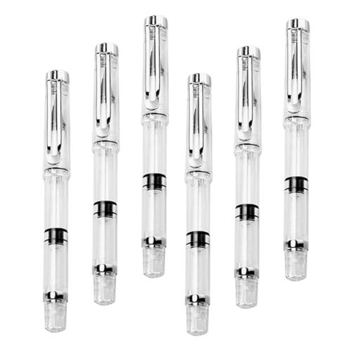 SHINEOFI 6 Teiliger Sumi Tintenstift Füllfederhalter Aus Kunststoff Mit Flexibler Spitze Für Kalligrafie Übungen Skizzieren Und Malen – Nachfüllbares Tintensystem Auf Wasserbasis SHINEOFI 6 Teiliger Sumi Tintenstift Füllfederhalter Aus Kunststoff Mit Flexibler Spitze Für Kalligrafie Übungen Skizzieren Und Malen – Nachfüllbares Tintensystem Auf Wasserbasis von SHINEOFI