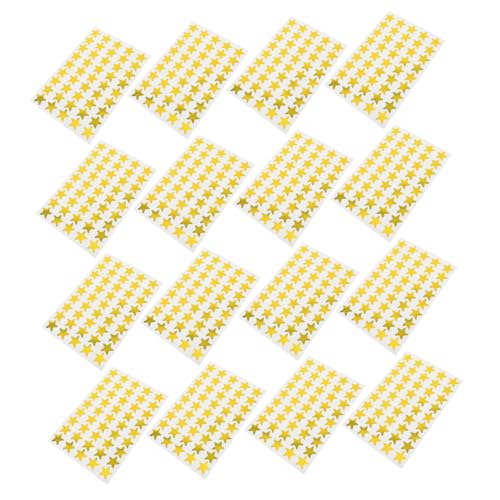 SHINEOFI 60 Blatt Selbstklebende Metallic Sternaufkleber für Lehrer Glänzende Belohnungssticker für Schule Zuhause und Bastelprojekte SHINEOFI 60 Blatt Selbstklebende Metallic Sternaufkleber für Lehrer Glänzende Belohnungssticker für Schule Zuhause und Bastelprojekte von SHINEOFI