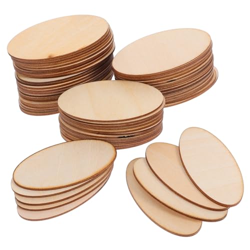 SHINEOFI 60 Ovale Holzausschnitte 2 Mm Dicke Ovale Holzscheiben Zum Selbermachen Für Heimdekoration Und Kunstprojekte – Unfertige Holzstücke Zum Basteln Malen Und Gravieren SHINEOFI 60 Ovale Holzausschnitte 2 Mm Dicke Ovale Holzscheiben Zum Selbermachen Für Heimdekoration Und Kunstprojekte – Unfertige Holzstücke Zum Basteln Malen Und Gravieren von SHINEOFI