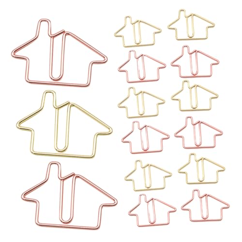 SHINEOFI 60 Stück Büroklammer große Dokumentklemmen Papierkram organisieren Clips Papierklammern dekorative Papierklammern süße Papierclips süßer Aussehen Home-Clip Metall SHINEOFI 60 Stück Büroklammer große Dokumentklemmen Papierkram organisieren Clips Papierklammern dekorative Papierklammern süße Papierclips süßer Aussehen Home-Clip Metall von SHINEOFI