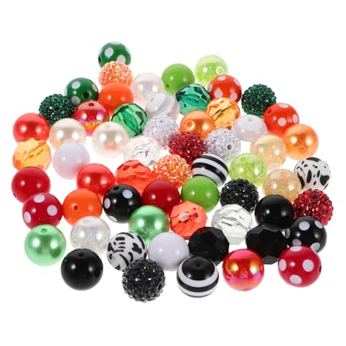 SHINEOFI 60 Stück Bunte Resin Perlen Kaugummi Perlen für DIY Schmuck Armbänder und Stifte Handgemachte Zubehör für Kreative Bastelprojekte SHINEOFI 60 Stück Bunte Resin Perlen Kaugummi Perlen für DIY Schmuck Armbänder und Stifte Handgemachte Zubehör für Kreative Bastelprojekte von SHINEOFI