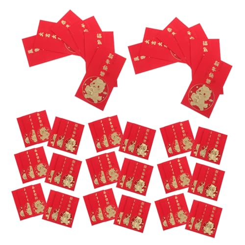 SHINEOFI 60 Stück Jahr Des Pferdes Rote Umschläge Chinesische Hong Bao Vietnamesische Tet Li Xi Umschläge Kreative Pferde Große Kapazität Für Neujahrsfeiern Familienfeste SHINEOFI 60 Stück Jahr Des Pferdes Rote Umschläge Chinesische Hong Bao Vietnamesische Tet Li Xi Umschläge Kreative Pferde Große Kapazität Für Neujahrsfeiern Familienfeste von SHINEOFI