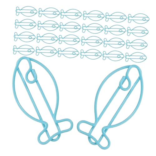 SHINEOFI 60 Stück Teiliges Metall Büroklammern Fischform Niedliche Tierische Lesezeichenclips Robust und Langlebig Kreative Büroorganisation für Schule Zuhause und Aktenmanagement SHINEOFI 60 Stück Teiliges Metall Büroklammern Fischform Niedliche Tierische Lesezeichenclips Robust und Langlebig Kreative Büroorganisation für Schule Zuhause und Aktenmanagement von SHINEOFI