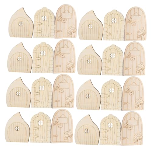 SHINEOFI 60 Stück Teiliges Miniatur Holz mit Feeentüren für DIY Bemalung Robuste Garten und Baumtür Deko Kompakte Fenster und Wandakzente Kreative Bastelidee für Wohn und Partyräume SHINEOFI 60 Stück Teiliges Miniatur Holz mit Feeentüren für DIY Bemalung Robuste Garten und Baumtür Deko Kompakte Fenster und Wandakzente Kreative Bastelidee für Wohn und Partyräume von SHINEOFI