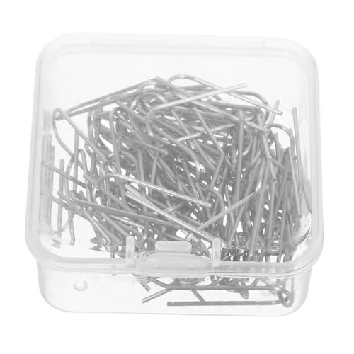 SHINEOFI 60 Stück Teiliges Nichrom U Haken mit Hitzebeständigen Draht Sprungringen für DIY Keramik Schmuck Vielseitige Aufhänger mit Kompakter Aufbewahrungsbox für Einfache Organisation SHINEOFI 60 Stück Teiliges Nichrom U Haken mit Hitzebeständigen Draht Sprungringen für DIY Keramik Schmuck Vielseitige Aufhänger mit Kompakter Aufbewahrungsbox für Einfache Organisation von SHINEOFI