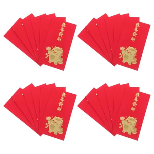 SHINEOFI 60 Stück Tet Money Envelopes Jahr Des Pferdes Rote Umschläge aus Hochwertigem Papier für Lunar Year Chinesische Hongbao und Vietnamesische Li Xi Vielseitig für Firmenfeiern und SHINEOFI 60 Stück Tet Money Envelopes Jahr Des Pferdes Rote Umschläge aus Hochwertigem Papier für Lunar Year Chinesische Hongbao und Vietnamesische Li Xi Vielseitig für Firmenfeiern und von SHINEOFI
