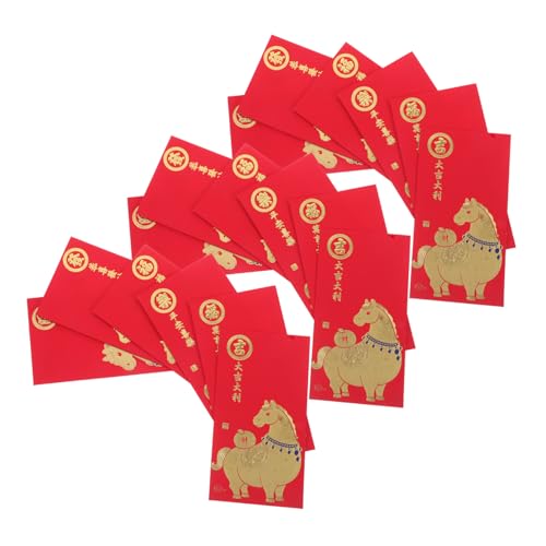 SHINEOFI 60 Stück Traditionelle Papier-lucky Money Pockets für Frühlingsfest Hochzeiten und Festliche Anlässe Modernes Design Hochwertige Verarbeitung SHINEOFI 60 Stück Traditionelle Papier-lucky Money Pockets für Frühlingsfest Hochzeiten und Festliche Anlässe Modernes Design Hochwertige Verarbeitung von SHINEOFI