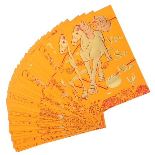 SHINEOFI 60 Stück Vietnamesische Lunar Neujahrsrote Umschläge Hong Bao Glücksgeldumschläge für Frühlingsfest Geburtstagsfeier mit Traditionellem Design und Lebendigen Farben von SHINEOFI