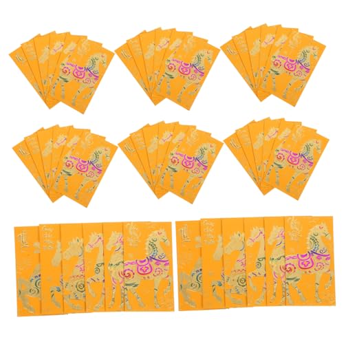 SHINEOFI 60 Stück Vietnamesische Rote Umschläge Goldene Pferdemuster Hongbao Umschläge für Chinesisches Neujahr Frühlingfest Geburtstag Hochzeit Traditionelle Geldgeschenke SHINEOFI 60 Stück Vietnamesische Rote Umschläge Goldene Pferdemuster Hongbao Umschläge für Chinesisches Neujahr Frühlingfest Geburtstag Hochzeit Traditionelle Geldgeschenke von SHINEOFI