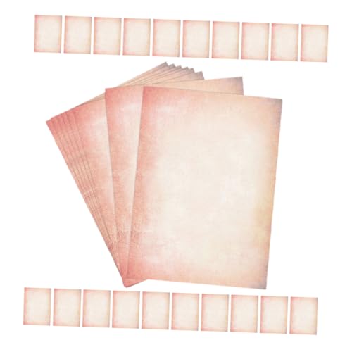 SHINEOFI 60 Stück Vintage Briefpapier Pergamentpapier Zum Schreiben Computerdruckerpapier Druckerpapier Für Einladung Süßes Schreibpapier Dekoratives Druckerpapier Briefpapier Vintage SHINEOFI 60 Stück Vintage Briefpapier Pergamentpapier Zum Schreiben Computerdruckerpapier Druckerpapier Für Einladung Süßes Schreibpapier Dekoratives Druckerpapier Briefpapier Vintage von SHINEOFI