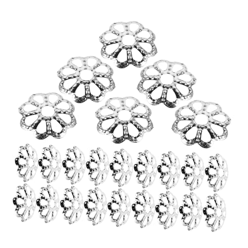 SHINEOFI 600 Stück Blumenspacer Kappen Hohlmetall Blütenkappen für Diy Schmuckherstellung Armbänder und Ohrringe Elegantes Design Langlebig und Farbbeständig SHINEOFI 600 Stück Blumenspacer Kappen Hohlmetall Blütenkappen für Diy Schmuckherstellung Armbänder und Ohrringe Elegantes Design Langlebig und Farbbeständig von SHINEOFI