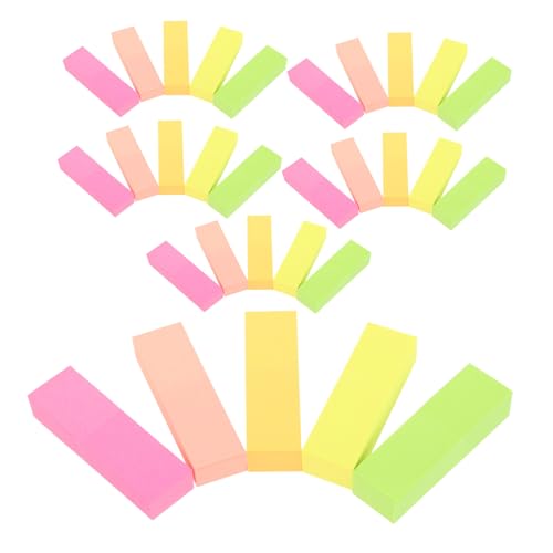 SHINEOFI 600 Stück Bunte Haftnotizen Sticky Index Tabs Selbstklebende Haftmarker Beschreibbar für Bücher Notizbücher Büro Schule zum Markieren Organisieren und Beschriften SHINEOFI 600 Stück Bunte Haftnotizen Sticky Index Tabs Selbstklebende Haftmarker Beschreibbar für Bücher Notizbücher Büro Schule zum Markieren Organisieren und Beschriften von SHINEOFI