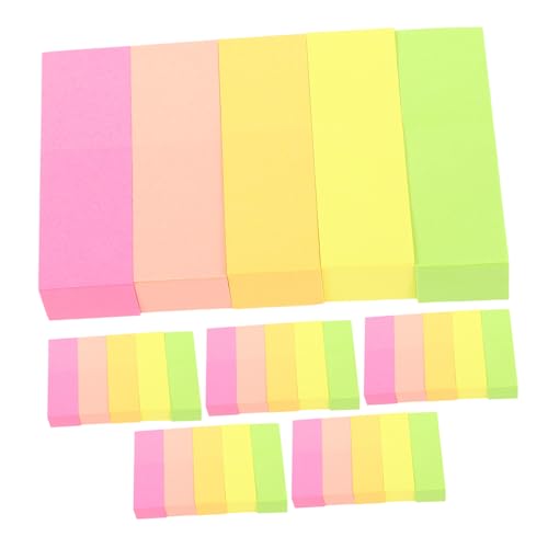 SHINEOFI 600 Stück Bunte Selbstklebende Haftnotizen und Index Tabs Farbige Seite Marker Vielseitig für Buchseiten Schulhefte Lernmaterialien Büroorganisation und Kreatives Notizenmanagement SHINEOFI 600 Stück Bunte Selbstklebende Haftnotizen und Index Tabs Farbige Seite Marker Vielseitig für Buchseiten Schulhefte Lernmaterialien Büroorganisation und Kreatives Notizenmanagement von SHINEOFI