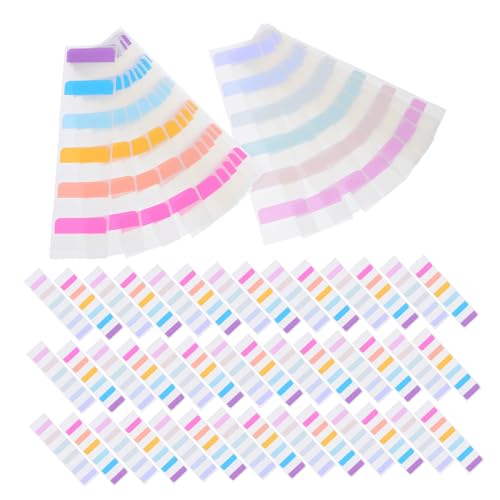 SHINEOFI 600 Stück Bunte Selbstklebende Index-tabs für Bücher mit Beschreibbaren Transparenten Haftetiketten Wiederablösbare Seitenmarker für Notizen Planung und Effiziente Organisation SHINEOFI 600 Stück Bunte Selbstklebende Index-tabs für Bücher mit Beschreibbaren Transparenten Haftetiketten Wiederablösbare Seitenmarker für Notizen Planung und Effiziente Organisation von SHINEOFI