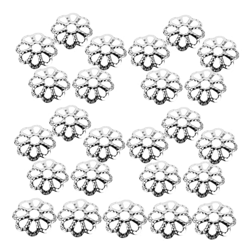 SHINEOFI 600 Stück Hohe Hohlblumenperlen Kappen für Diy Schmuckherstellung Spacer für Armbänder und Ohrringe Vielseitige Bastelmaterialien SHINEOFI 600 Stück Hohe Hohlblumenperlen Kappen für Diy Schmuckherstellung Spacer für Armbänder und Ohrringe Vielseitige Bastelmaterialien von SHINEOFI