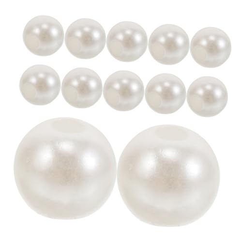 SHINEOFI 600 Stück Kunstperlen Abstandshalter Mit Löchern Für Die Herstellung Von Schmuck Armbändern Und Halsketten Künstliche Runde Imitationsperlen Abs Vasenfüller Basteln SHINEOFI 600 Stück Kunstperlen Abstandshalter Mit Löchern Für Die Herstellung Von Schmuck Armbändern Und Halsketten Künstliche Runde Imitationsperlen Abs Vasenfüller Basteln von SHINEOFI