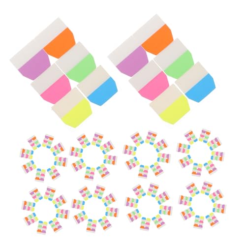 SHINEOFI 600Stücke Fluoreszierende Haftregisterkarten Transparente Seitenmarker Beschreibbare Index Tabs Wiederverwendbare Notizregister für Schule und Büro Kreative Farbpalette SHINEOFI 600Stücke Fluoreszierende Haftregisterkarten Transparente Seitenmarker Beschreibbare Index Tabs Wiederverwendbare Notizregister für Schule und Büro Kreative Farbpalette von SHINEOFI