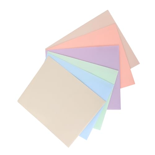 SHINEOFI 6Stücke Teiliges Macaron Farben Dokumentenordner aus PP mit Doppeltasche für Büro Schule und Zuhause Effizienter Organizer für Dokumentenverwaltung SHINEOFI 6Stücke Teiliges Macaron Farben Dokumentenordner aus PP mit Doppeltasche für Büro Schule und Zuhause Effizienter Organizer für Dokumentenverwaltung von SHINEOFI
