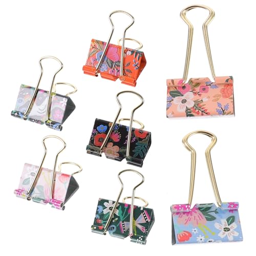 SHINEOFI 7 Stück 58 Ordnerklammer schreintischorganizer büroartikel büromaterial office zubehör office supplies Ordnerklammern farbig Binder Büroklammern Mini-Bindeklammern Rostfreier Stahl SHINEOFI 7 Stück 58 Ordnerklammer schreintischorganizer büroartikel büromaterial office zubehör office supplies Ordnerklammern farbig Binder Büroklammern Mini-Bindeklammern Rostfreier Stahl von SHINEOFI