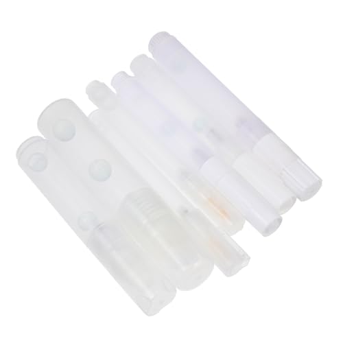 SHINEOFI 7 Stück Teiliges Leere Kunststoff Paint Pen Hüllen Wiederverwendbare Weiße Graffiti Stifthüllen mit Robustem Material Langlebig und Schüttelbare Glasperlen für Gleichmäßige SHINEOFI 7 Stück Teiliges Leere Kunststoff Paint Pen Hüllen Wiederverwendbare Weiße Graffiti Stifthüllen mit Robustem Material Langlebig und Schüttelbare Glasperlen für Gleichmäßige von SHINEOFI
