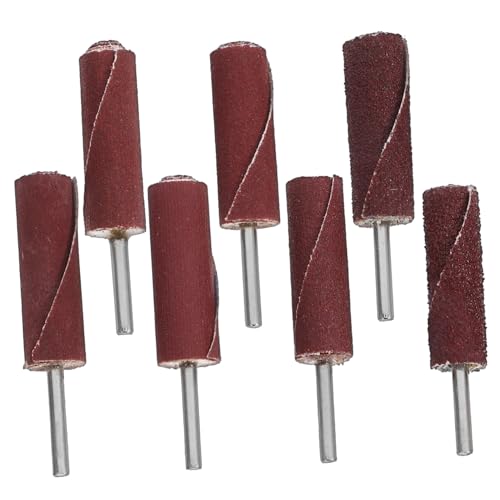 SHINEOFI 7 Stück Teiliges Schleiftrommel Bohrmaschine Langlebige Schleifhülsen mit Körnung Vielseitig Einsetzbar für Holz Heimwerker und Feinschliff Einfach zu Montieren und Auszutauschen SHINEOFI 7 Stück Teiliges Schleiftrommel Bohrmaschine Langlebige Schleifhülsen mit Körnung Vielseitig Einsetzbar für Holz Heimwerker und Feinschliff Einfach zu Montieren und Auszutauschen von SHINEOFI