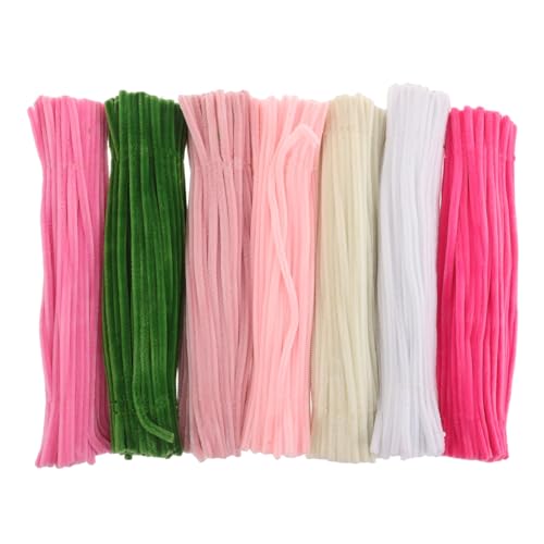 SHINEOFI 700 Stück Bunte Chenille Stäbe für Diy Bastelarbeiten Weiche Biegsame Rohre für Kunstprojekte und Lernspielzeug für Kindergarten für Gruppenaktivitäten und Soziale Interaktion SHINEOFI 700 Stück Bunte Chenille Stäbe für Diy Bastelarbeiten Weiche Biegsame Rohre für Kunstprojekte und Lernspielzeug für Kindergarten für Gruppenaktivitäten und Soziale Interaktion von SHINEOFI