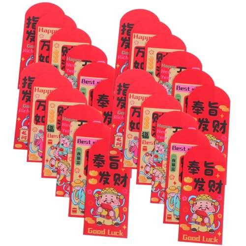 SHINEOFI 72 Stück Jahr Des Pferdes Rote Umschläge Lunar Year Envelopes Traditionelle Chinesische Falt-hongbao Für Frühlingsfest Geschenkumschläge SHINEOFI 72 Stück Jahr Des Pferdes Rote Umschläge Lunar Year Envelopes Traditionelle Chinesische Falt-hongbao Für Frühlingsfest Geschenkumschläge von SHINEOFI