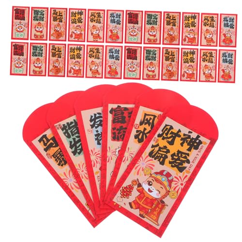 SHINEOFI 72 Stück Rote Umschläge für das Frühlings fest Chinesisches Hongbao Chinesische Glücksgeldtasche kleine rote Umschläge Chinesische Geldumschläge für Bargeld Neujahr Hongbao Papier SHINEOFI 72 Stück Rote Umschläge für das Frühlings fest Chinesisches Hongbao Chinesische Glücksgeldtasche kleine rote Umschläge Chinesische Geldumschläge für Bargeld Neujahr Hongbao Papier von SHINEOFI