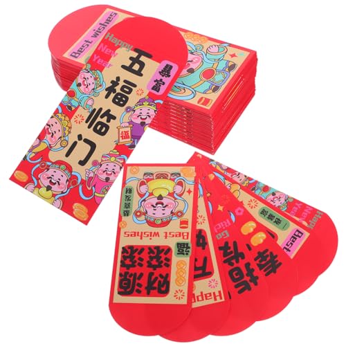 SHINEOFI 72 Stück Rote Umschläge für das Frühlings fest rote umschläge mondneujahr neujahr für Mondneue Frühlingsfest Hongbao Papier SHINEOFI 72 Stück Rote Umschläge für das Frühlings fest rote umschläge mondneujahr neujahr für Mondneue Frühlingsfest Hongbao Papier von SHINEOFI