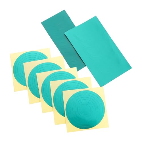 SHINEOFI 7Blätter Manometer Aufkleber Selbstklebende Kennzeichnungsschilder für Manometer Reflektierende und Wasserdichte für Präzise Druckmessungen und Halbrund von SHINEOFI