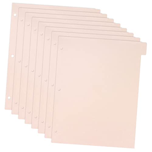SHINEOFI 8 Blatt Handbuch Trennzeichen Bindelaschen Ordnertrenner rosa Trennwände für 3 Ringbücher trennstreifen für ordner ordnerregister 6 Ringpapierteiler Kunststoffteiler für Hefter PVC SHINEOFI 8 Blatt Handbuch Trennzeichen Bindelaschen Ordnertrenner rosa Trennwände für 3 Ringbücher trennstreifen für ordner ordnerregister 6 Ringpapierteiler Kunststoffteiler für Hefter PVC von SHINEOFI