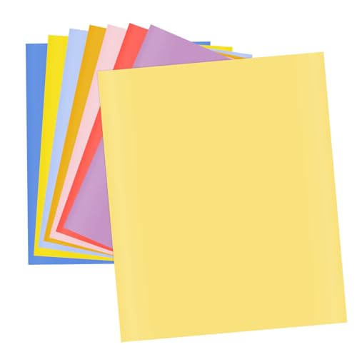 SHINEOFI 8 Blatt Teiliges PU Heat Transfer Vinyl Matte Transferfolie für DIY Textilaufdrucke und Bastelprojekte Blickdicht Langlebig Vielseitig Einsetzbar SHINEOFI 8 Blatt Teiliges PU Heat Transfer Vinyl Matte Transferfolie für DIY Textilaufdrucke und Bastelprojekte Blickdicht Langlebig Vielseitig Einsetzbar von SHINEOFI