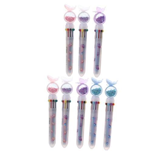 SHINEOFI 8 Stück Kugelschreiber Funkelnde Stifte Mehrfarbig Zeichnung Stifte Für Die Schule Kawaii-schreibstift Schülerbedarf Verschleißfester Schreibstift Teenager-angebot Plastik SHINEOFI 8 Stück Kugelschreiber Funkelnde Stifte Mehrfarbig Zeichnung Stifte Für Die Schule Kawaii-schreibstift Schülerbedarf Verschleißfester Schreibstift Teenager-angebot Plastik von SHINEOFI