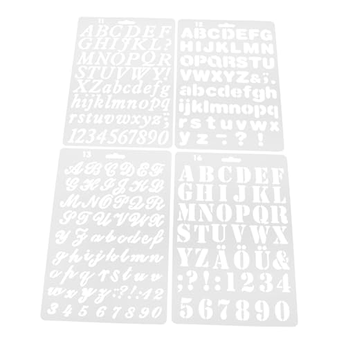 SHINEOFI 8 Stück Malvorlage acrylharz buchstabenschablonen bewerbung die bescherung gießform teller Wohnkultur Wandkunst groß Nummer Schablone Zahlenschablonen zum Malen das Haustier Weiß SHINEOFI 8 Stück Malvorlage acrylharz buchstabenschablonen bewerbung die bescherung gießform teller Wohnkultur Wandkunst groß Nummer Schablone Zahlenschablonen zum Malen das Haustier Weiß von SHINEOFI