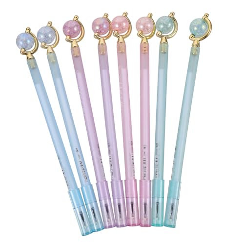 SHINEOFI 8 Stück Teiliges Gelstifte mit Kristallklaren Matten Kugelschreibern in Design Schnelltrocknend Ergonomisch für Schüler Büro und Alltag Glatte Tintenroller für Flüssiges Schreiben SHINEOFI 8 Stück Teiliges Gelstifte mit Kristallklaren Matten Kugelschreibern in Design Schnelltrocknend Ergonomisch für Schüler Büro und Alltag Glatte Tintenroller für Flüssiges Schreiben von SHINEOFI