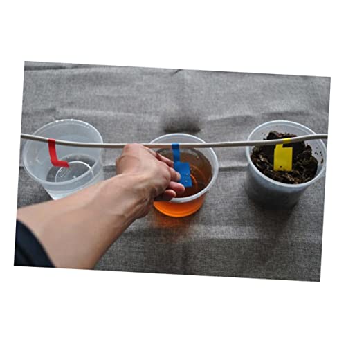SHINEOFI 8 Stück Teiliges Kabelbeschriftungset Handgeschriebene Aufkleber Rot Gelb Blau und Grün für Organisation und Preiskennzeichnung im Büro und Zuhause von SHINEOFI