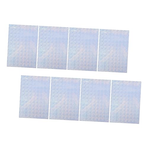 SHINEOFI 8 Stück glänzendes Fotopapier werbung farbiges druckerpapier photopapier Farbfotopapier für den Tintenstrahldruck adhesive farbiges Papier farbiges Druckpapier das Haustier von SHINEOFI