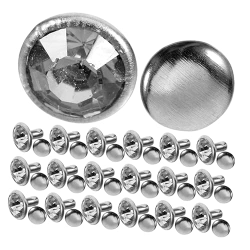 SHINEOFI 80 Stück Kristall Nieten Glänzende Metallstuds mit Doppelkopf Sicher Halt DIY Kleidung Schuh Taschen Verzierungen Mode Accessoires SHINEOFI 80 Stück Kristall Nieten Glänzende Metallstuds mit Doppelkopf Sicher Halt DIY Kleidung Schuh Taschen Verzierungen Mode Accessoires von SHINEOFI