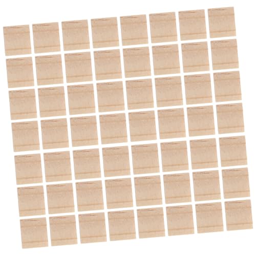 SHINEOFI 800 Stück Blanko Holzbuchstaben zum Bemalen Natürliche Kleine Holzplatten DIY Bastelset für Kreative Projekte Wanddekoration Lernspielzeug von SHINEOFI