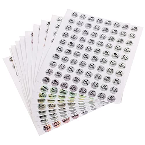 SHINEOFI 800Stücke Qc Passed Etiketten Selbstklebende Lager Tags für Prüfungen Langlebig und Vielseitig Einsetzbar Lager und Fabriken SHINEOFI 800Stücke Qc Passed Etiketten Selbstklebende Lager Tags für Prüfungen Langlebig und Vielseitig Einsetzbar Lager und Fabriken von SHINEOFI