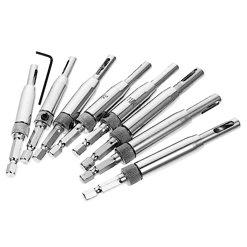 SHINEOFI 8Stücke Teiliges Scharnierbohrer mit Schraubenschlüssel Präziser Bohrloch Locator für Metallbearbeitung Hochgeschwindigkeitsbohrer für Exakte Pilotlöcher SHINEOFI 8Stücke Teiliges Scharnierbohrer mit Schraubenschlüssel Präziser Bohrloch Locator für Metallbearbeitung Hochgeschwindigkeitsbohrer für Exakte Pilotlöcher von SHINEOFI