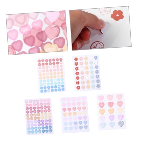 SHINEOFI 9 Blätter Diy Handbuch Dekorative Aufkleber Niedliche Scrapbooking Sticker für Fotoalben und Notizbücher Langlebig und Vielseitig Einsetzbar für Kreative Bastelprojekte SHINEOFI 9 Blätter Diy Handbuch Dekorative Aufkleber Niedliche Scrapbooking Sticker für Fotoalben und Notizbücher Langlebig und Vielseitig Einsetzbar für Kreative Bastelprojekte von SHINEOFI