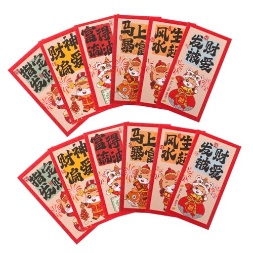 SHINEOFI 90 Stück Jahr des Pferdroten Paket rotes paket des neuen jahres Chinesische Geldumschläge 2026 chinesische rote Umschläge Papier SHINEOFI 90 Stück Jahr des Pferdroten Paket rotes paket des neuen jahres Chinesische Geldumschläge 2026 chinesische rote Umschläge Papier von SHINEOFI