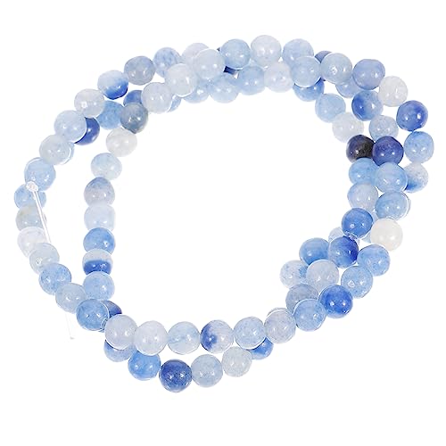 SHINEOFI 92 Stück Runde Schmuckperlen Basteln Von Perlen Spacer Perlen Diy Ohrringe Perlen Schmuck Diy Perlen Schmuckzubehör Perlen Für Die Herstellung Von Armbändern Blauer Aventurin SHINEOFI 92 Stück Runde Schmuckperlen Basteln Von Perlen Spacer Perlen Diy Ohrringe Perlen Schmuck Diy Perlen Schmuckzubehör Perlen Für Die Herstellung Von Armbändern Blauer Aventurin von SHINEOFI