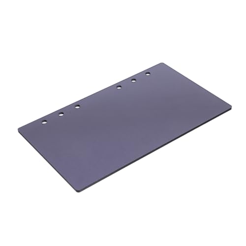 SHINEOFI Acryl Notizbuch Cover Nachfüllbar Lose Binder Schutzhülle Schwarz Elegant Professionell Für Büro Organizer SHINEOFI Acryl Notizbuch Cover Nachfüllbar Lose Binder Schutzhülle Schwarz Elegant Professionell Für Büro Organizer von SHINEOFI