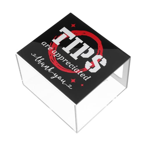 SHINEOFI Acryl Spendenbox mit Schlitz Vielseitige Trinkgeld Vorschlagsbox Robuster Geldsammler aus Uv-beständigem Acryl für Restaurants Bars Food Trucks und Wohltätigkeitsveranstaltungen SHINEOFI Acryl Spendenbox mit Schlitz Vielseitige Trinkgeld Vorschlagsbox Robuster Geldsammler aus Uv-beständigem Acryl für Restaurants Bars Food Trucks und Wohltätigkeitsveranstaltungen von SHINEOFI